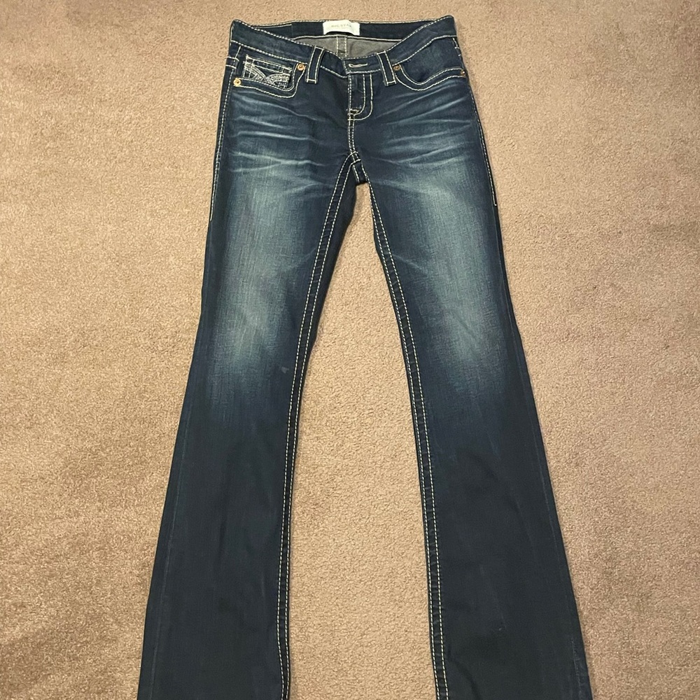 Big Star bootcut jeans.